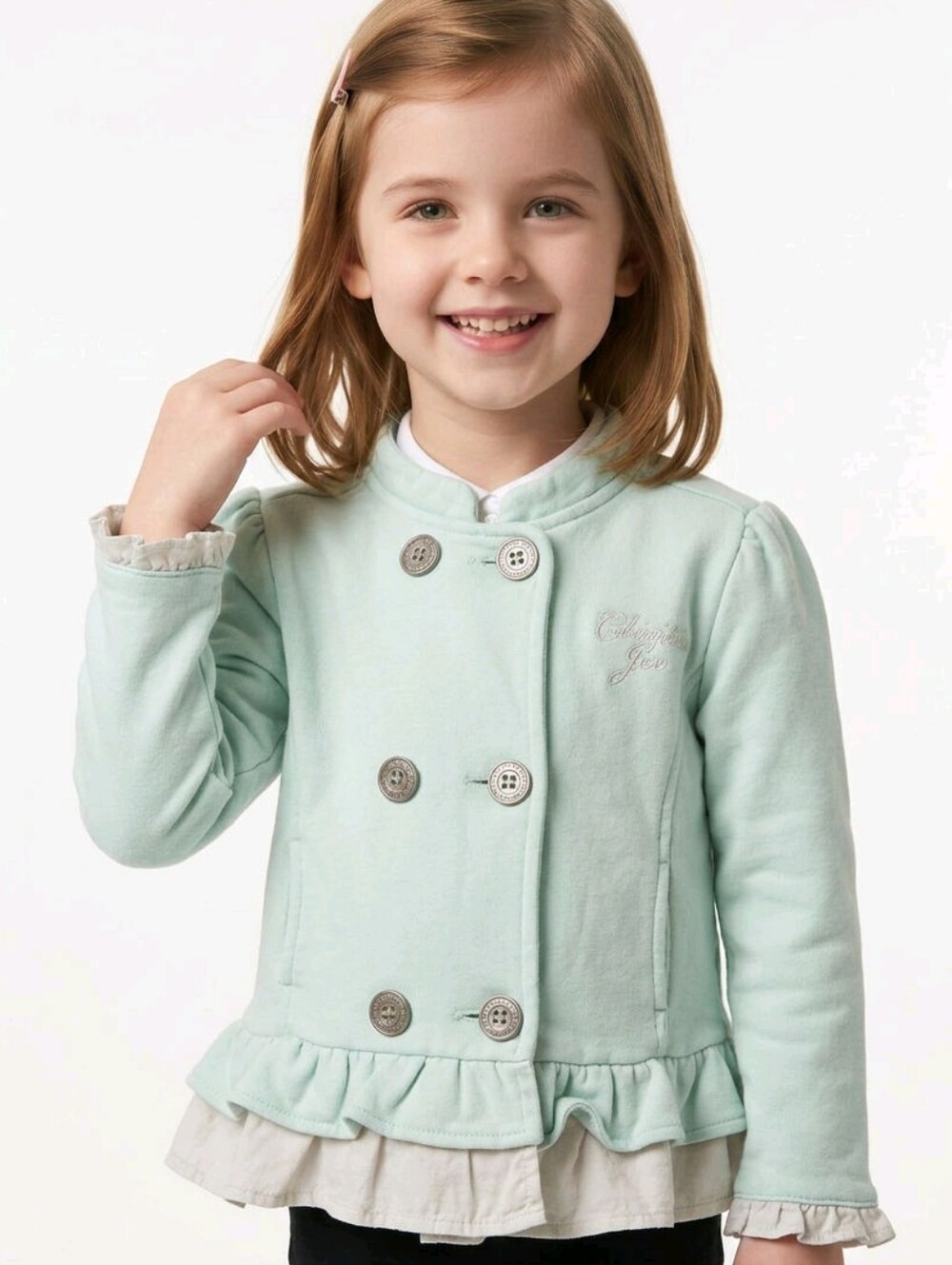 Girl's Light Blue Jacket 24m
